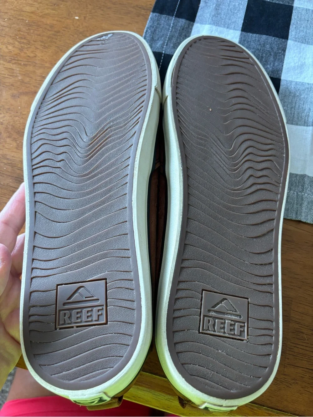 Men's Reef Brown Slip-On Leather Casual Shoes